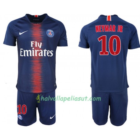 Jalkapallo Pelipaidat Paris Saint-Germain NEYMAR JR 10 Lasten Kotipaita 2018-2019 Lyhythihainen